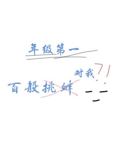年级第一对我百般挑衅